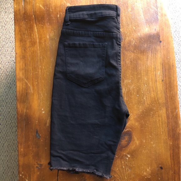 Black SHEIN Highrise Shorts - Picture 3 of 6